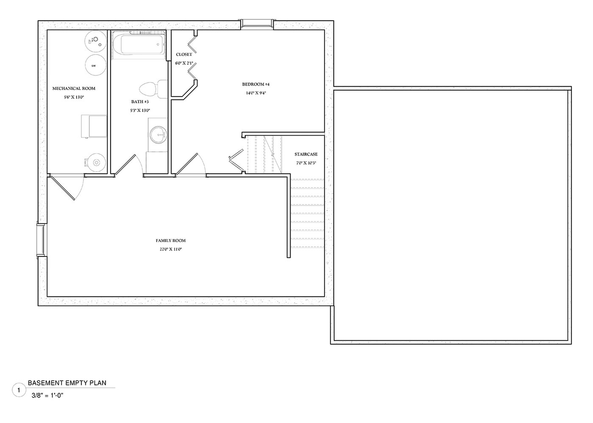 Countryside Floorplan Basment