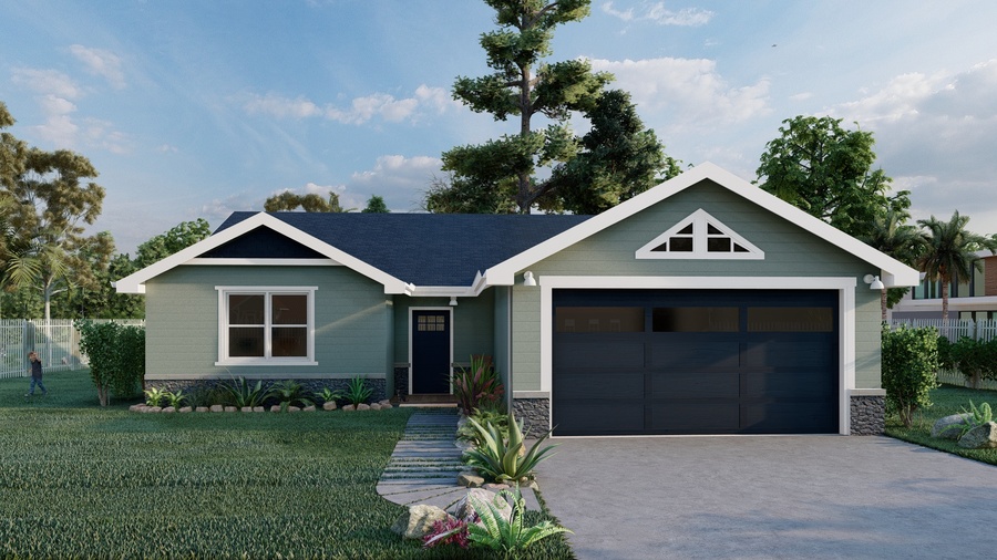 Elmwood 3d Rendering Front View