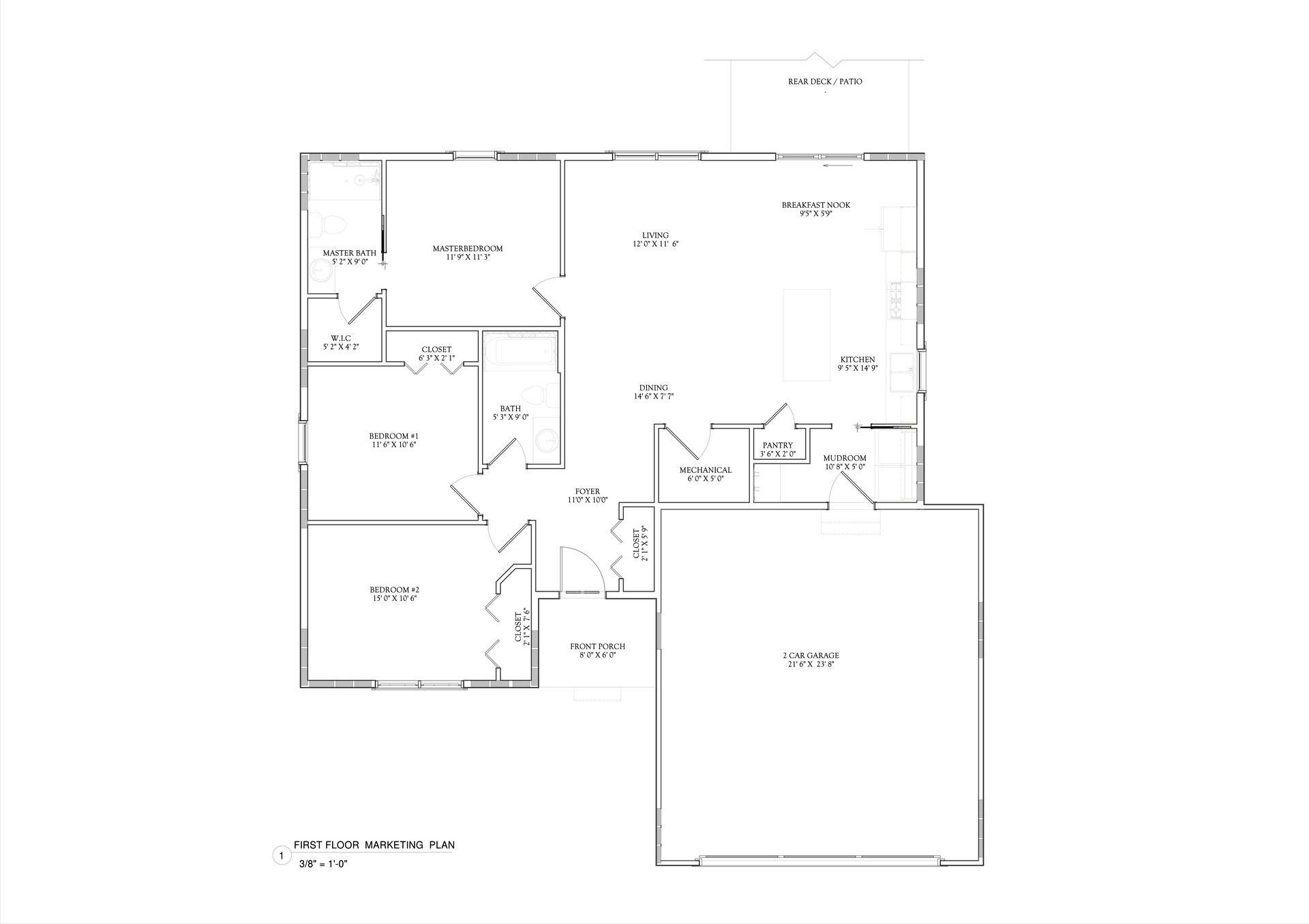 Elmwood Slab Floor Plan First Floor