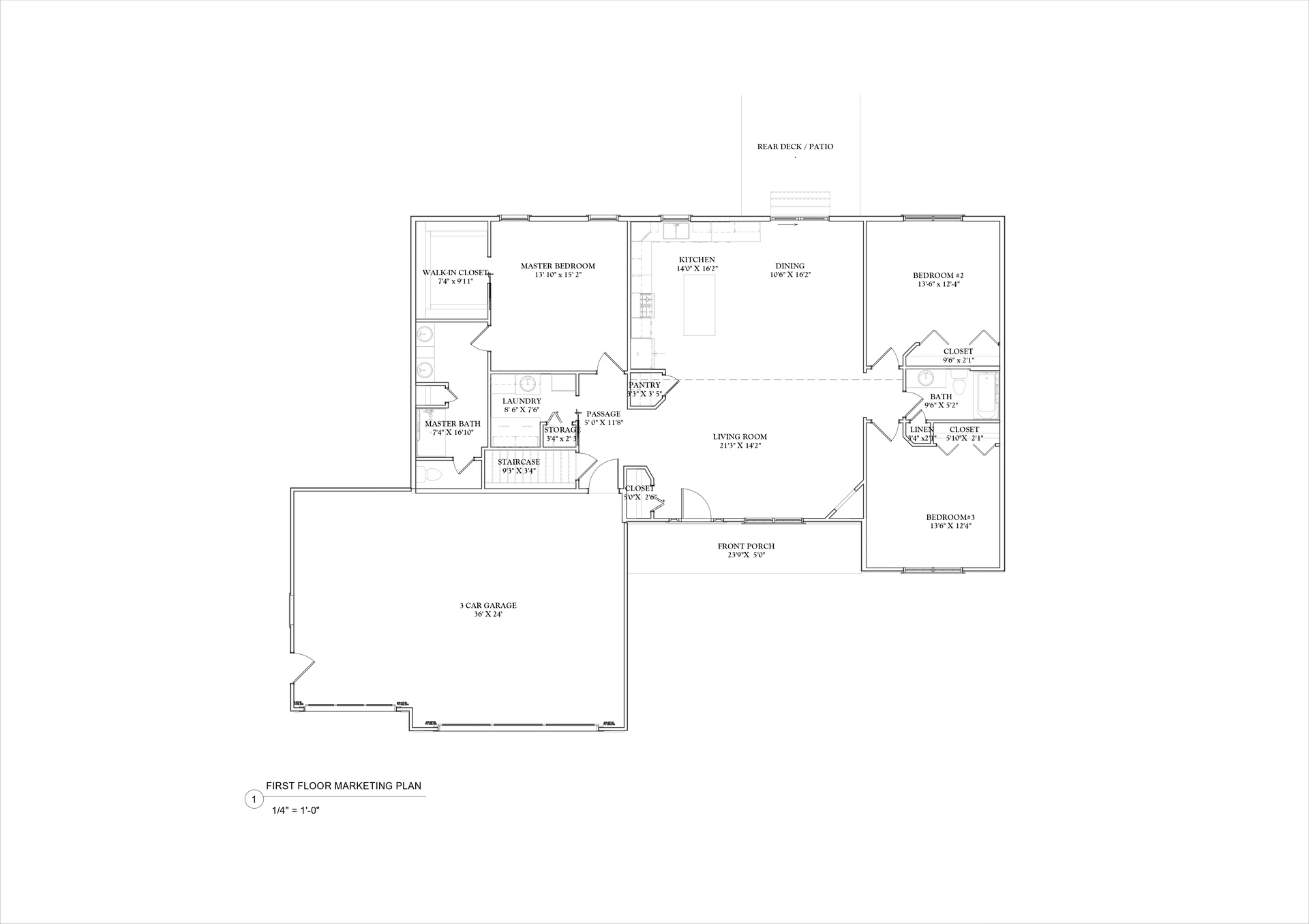 Aspen 3car L  Floor Plan First Floor