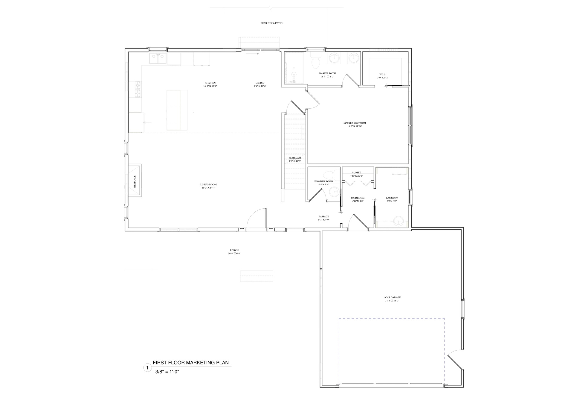 Jasmin 2car R Floor Plan First Floor