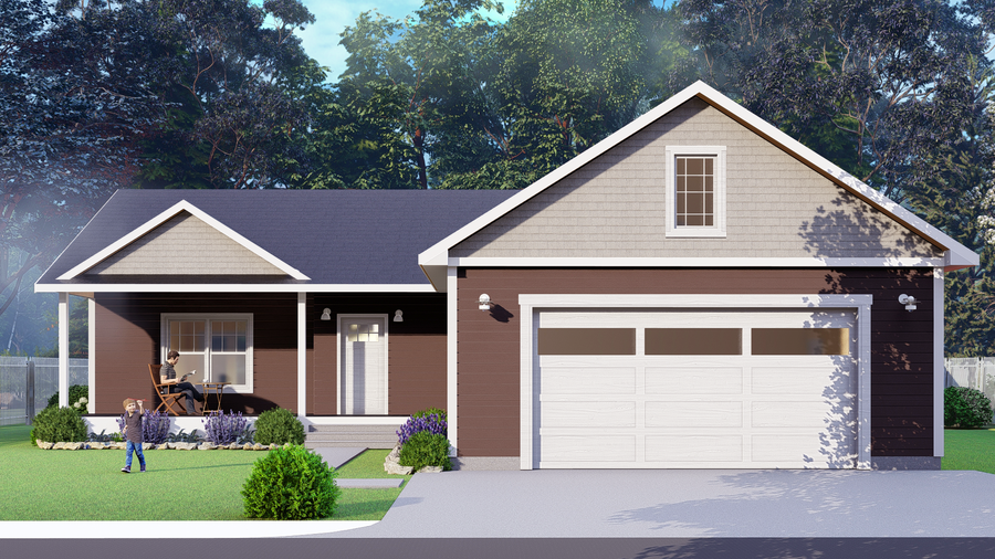 Lilac R Exterior Rendering Front