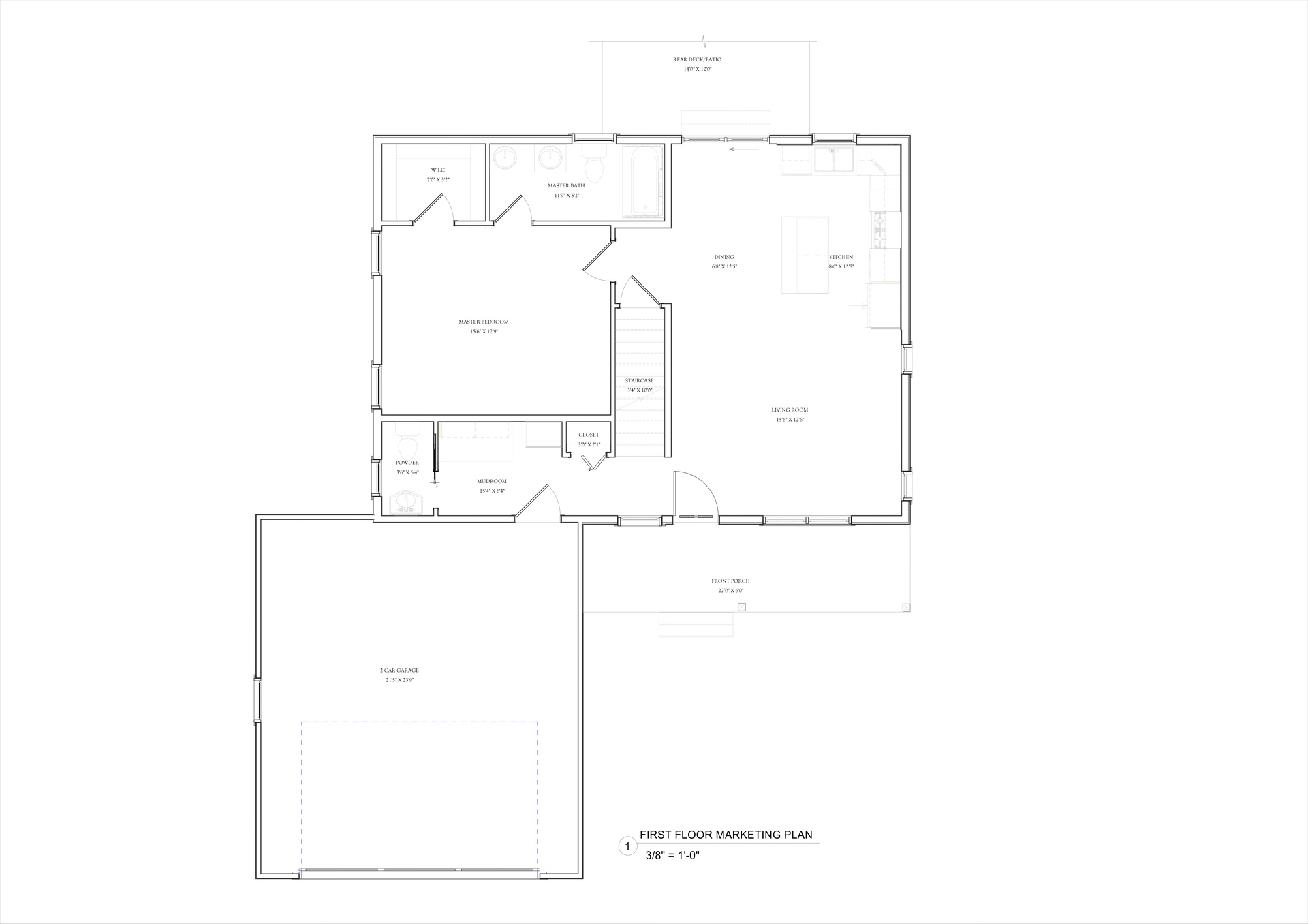 Opal L Simple Floor Plan Main Floor